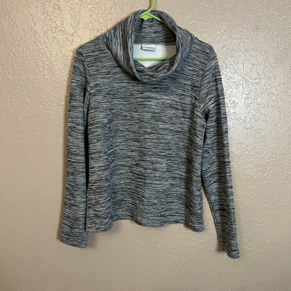 Columbia Women's Cowl Neck Pullover Gray Large